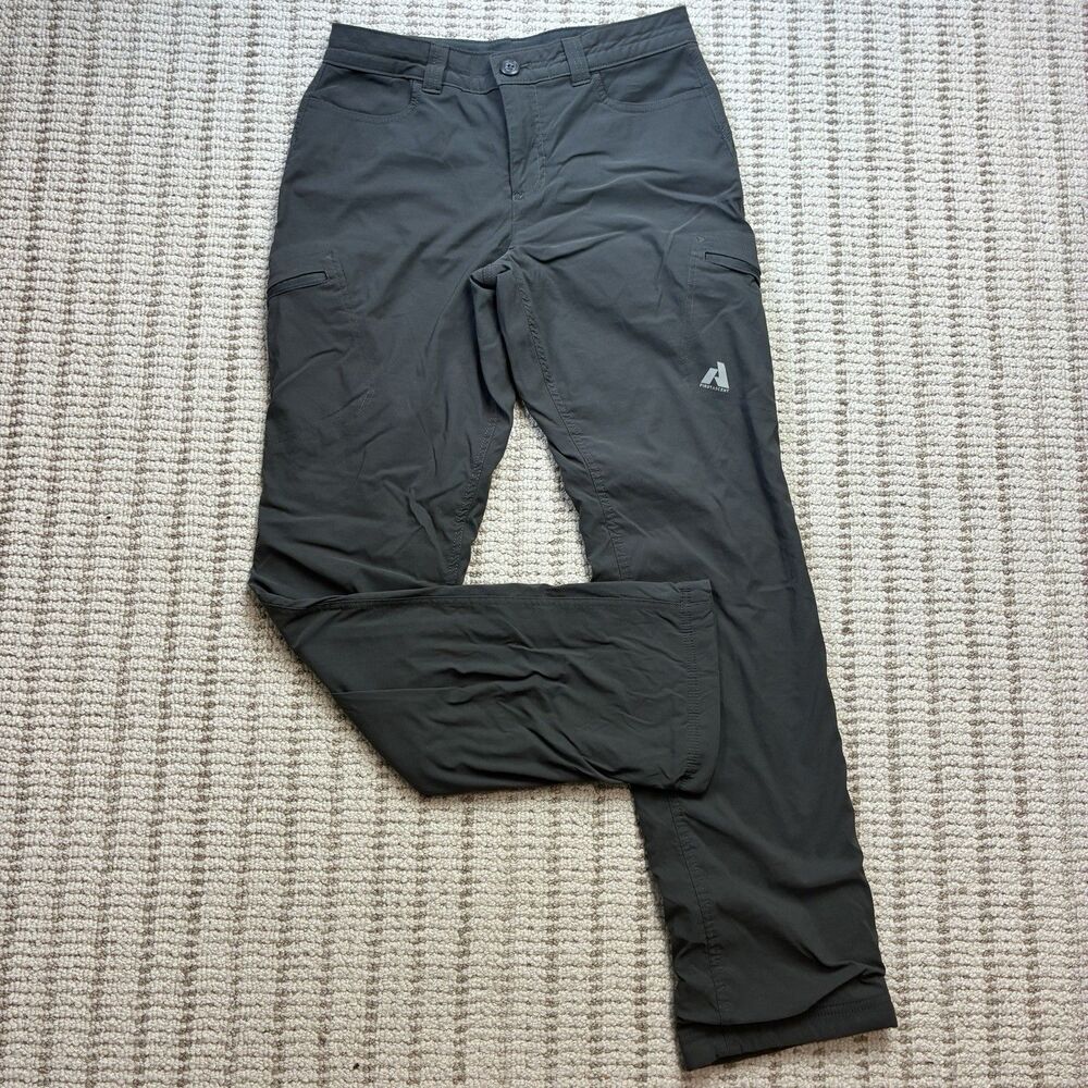 Eddie Bauer First Ascent Guide Pro Cargo Pants Womens Size 8 30x31 Gray Hiking
